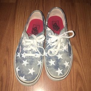 Vans with stars